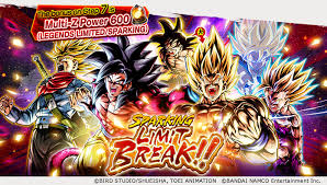 The greatest dragon ball legend) is a fighting game produced and released by bandai on may 31, 1996 in japan, released for the sega saturn and playstation. Dragon Ball Legends On Twitter Sparking Limit Break Returns Get Multi Z Power Freebies On Every Step In This Phenomenal Returning Step Up Summon You Ll Even Get A Multi Z Power 600 Legends Limited Sparking On