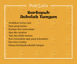 Pin Di Puisi Lucu