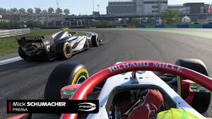 Schumacher is calm and relaxed, sat in full ferrari gear, including the baseball cap and now mandatory mask. F2 Last To Challenge Mick Schumacher Prema 2020 Hungarian Gp F1 2020 Game Youtube