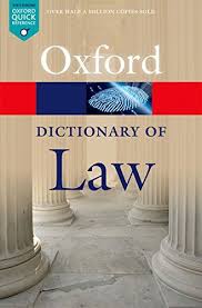 Download Pdf A Dictionary Of Law Oxford Quick Reference Free Epub Mobi Ebooks Dictionary Law Law Books