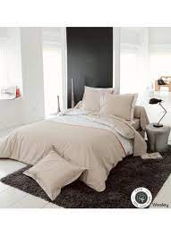 Housse de couette bowie rose nouveauté. Housse Couette Beige