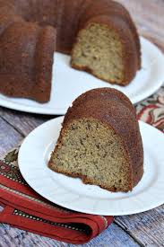 Healthy mini banana walnut bundt cakes recipe with delicious coconut whipped cream topping. Classic Banana Bundt Cake Recipe Girl