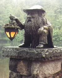 Custom Commission Bronze Sculpture By Deran Wright Garden Whimsy Gnome Garden Gnomes