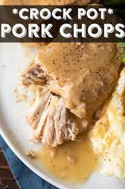 Crock Pot Pork Chops Recipe Pork Chop Recipes Crockpot Slow Cooker Pork Crockpot Pork Chops