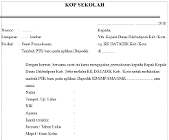Bagi guru, isi dan lengkapi formulir a05 yang telah didownload dan di print out, kemudian minta tanda tangan kepala sekolah beserta cap stempel dari sekolah induk tempat anda bertugas, lalu serahkan pada operator. Contoh Surat Pengajuan Nuptk Baru Dari Ptk