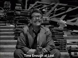 Maybe you would like to learn more about one of these? Time Enough At Last Twilight Zone Gif Timeenoughatlast Twilightzone Discover Share Gifs