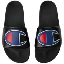 champion ipo slide sandals black