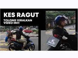 Detik cemas wanita diragut dua kali selang. Tak Sengaja Rakam Kejadian Ragut