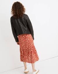 Women S Washed Leather Motorcycle Jacket Madewell