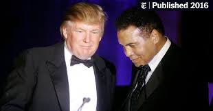 Muhammad ali was an american professional boxer, activist, entertainer, poet, and philanthropist. Donald Trump Reflects On His Relationship With Muhammad Ali The New York Times