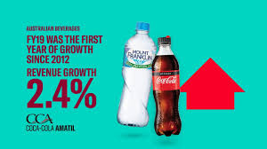 Coca cola is the world's most renowned beverage maker with the most iconic logo ever. Coca Cola Amatil 2019 Full Year Results Australian Beverages Youtube