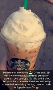 Black And White Mocha Starbucks Recipe Iced Venti White Mocha Starbucks Drinks Recipes Secret Starbucks Recipes Starbucks Recipes