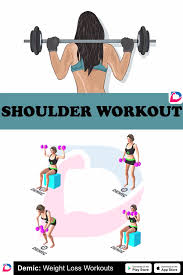 Shoulder Workout Video Shoulder Workout Dumbell Workout Stomach Workout
