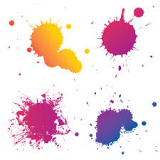 Colorful Splash Color Splash Splash Pattern Blue Pink Yellow Creative Splash Free Abstract Splash Vector Blue Vector Abstract Vector Colorful Vector Pink Vector