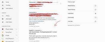 On the top left corner, click on the. Is There A Way To Look At Comment History On The Youtube App Quora