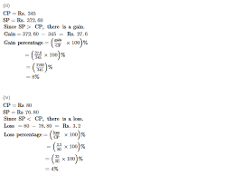 Profit And Loss Rs Aggarwal Class 8 Maths Solutions Ex 10a Maths Solutions Math Class 8