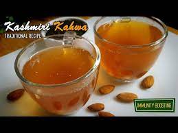 Traditional Kashmiri Kahwa Recipe Immunity Boosting Green Tea Youtube