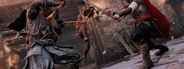 1 imitation siwan khopesh (sickle sword) · 2 compendium (shield) · 3 staff of sehetep (scepter) · 4 tooth of sobek (heavy blade) · 5 sarissa (spear). For Honor All For The Creed Unlockable Assassin S Creed Weapons And How To Get Them