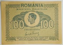Receive cash for your leftover romanian lei. 100 Lei Mihai I Ministry Of Finance Romania Numista