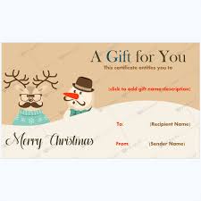 There are dozens of gift certificate templates over at canva. 30 Christmas Gift Certificate Templates Best Designs Word