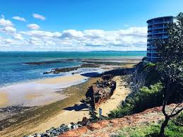 The Wreck Of The Hmqs Gayundah At Woody Point Near Redcliffe Brisbane Australia The Ship Was Purposefully Run Aground To Act As A Travel Tourism Tourist