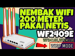 Artikel wikihow ini menjelaskan cara menghubungkan dua ruter (router). Nembak Wifi Pakai Netis Wf2409e Wf2419e Wf2411e Youtube