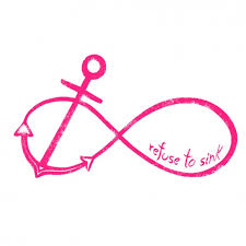 Refuse to sink anchor and ribbon ms fighter tattoo on right foot : I Refuse To Sink Anchor Quotes Wallpaper Quotesgram