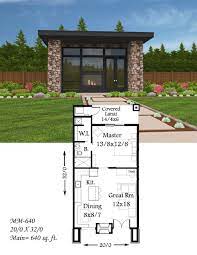 Think outside the box with modern house plans. Pin On Skinny House Plans