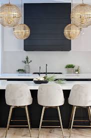 Floating shelves flanking the range hood lighten the. 1001 Kitchen Design Ideas For Your 2019 Home Renovation