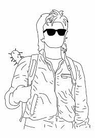 It solely takes a few minutes to print out several. Steve Stranger Things 2 Coloring Page Free Printable Coloring Pages For Kids