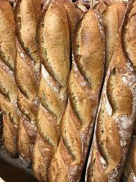 Baguette De Tradition Francaise Label Rouge Sourdough Levain Liquide Food Side Dishes Bread