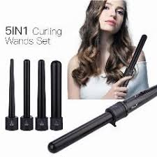23 Tl Indirim 5 In 1 Seramik Sac Masasi Sac Bigudi 9 32mm Sac Kivirma Cubugu Sac Kivirma Silindiri Tong Koni Waver Sac Kivirmak Sek Sac Masasi Sac Variller