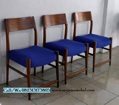 Kursi Cafe Minimalis Kayu Jati Solid Kursi Mebel Kayu