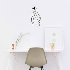 Shop the way you want it on tradekey.com. Amazon Com Vinyl Wall Art Decal Heart Hand Love Sign 22 X 10 Modern Cute Korean Gesture Trendy Decor Home Apartment Bedroom Living Room Work Office Business Indoor Outdoor Decor