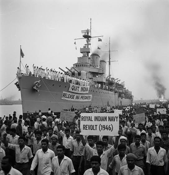 Royal Indian Navy (RIN) Revolt: 80 Years of a Forgotten Uprising - RICE IAS - Best IAS Coaching in India