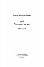 Finding the right luxury vehicle has never been easier. 46th Commencement The University Of Houston Downtown