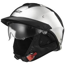 ls2 rebellion helmet black chrome