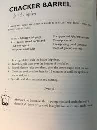 Cracked Barrel Fried Apples Copykat Recipes Cracker Barrel Recipes Fried Apples