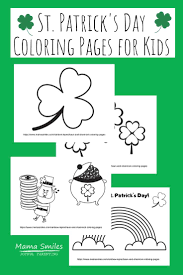 But do you know why st. Rainbow Leprechaun And Shamrock Coloring Pages Mama Smiles Joyful Parenting