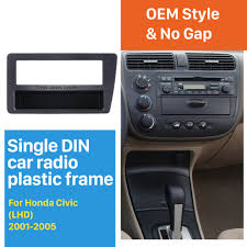 While holding these buttons down, turn your radio on. Perfect 1din 2001 2002 2003 2004 2005 Honda Civic Lhd Car Radio Fascia In Dash Mount Kit Cd Trim Panel Dvd Frame