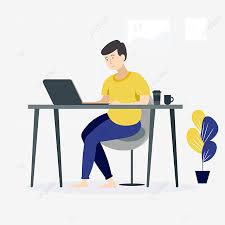 9 aplikasi cara kerja dari rumah tanpa modal | kerja online 2020 cek aplikasi penghasil uang di internet. Gambar Orang Muda Programmer Freelancer Yang Bekerja Online Bekerja Dari Komputer Kantor Di Rumah Laptop Pekerja Bahagia Rekan Kerja Baru Untuk Tim Orang Orang Di Rumah Di Vektor Karantina Gaya Datar Ilustrasi