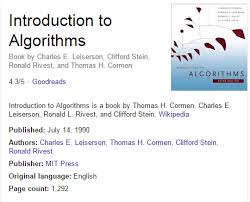 Cormen about the basic principles and applications of computer algorithms. Which Book Is Better To Have Introduction To Algorithms Or Algorithms Unlocked Quora