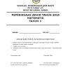 Strategik matlamat strategi kpi / indikator kejayaan sasaran tov 2015 2016 2017 2018 1.pentaksiran. 1