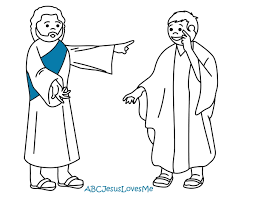 Some people around baartimaeus told him to be quiet, but he didn't stop. Jesus Heals Blind Bartimaeus Abcjesuslovesme