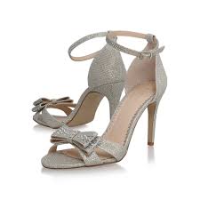 Lianna Silver High Heel Sandals By Carvela Silver High Heel Sandals Wedding Shoes Heels Womens Silver Shoes