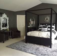 Black And Gray Bedroom Set Like The Chairs And Mirror Idea Against Wall Black Bedroom Decor Black Bedroom Furniture Bedroom Styles
