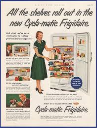 Image result for Yellow 1958 Frigidaire