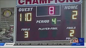 Scoreboards in the past used a mechanical clock and numeral cards to display the score. Memphis High School Basketball Game Ending In Score Of 110 2 Raises Eyebrows Localmemphis Com