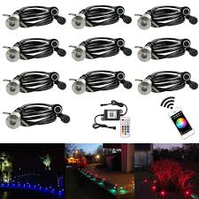 10x Wifi Smart Home 22mm 12v Rgb Multicolor Yard Landscape Led Deck Stair Step Lights For Alexa Echo Googlehome Ifttt Phone App Aliexpress