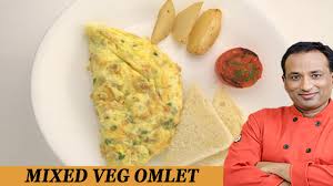 Healthy Mixed Vegetable Omelet Be Fit Be Cool Aapi Vahrehvah Youtube